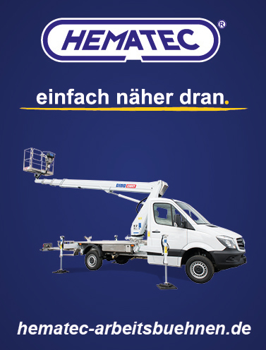 Hematec. Einfach näher dran. hematec-arbeitsbuehnen.de